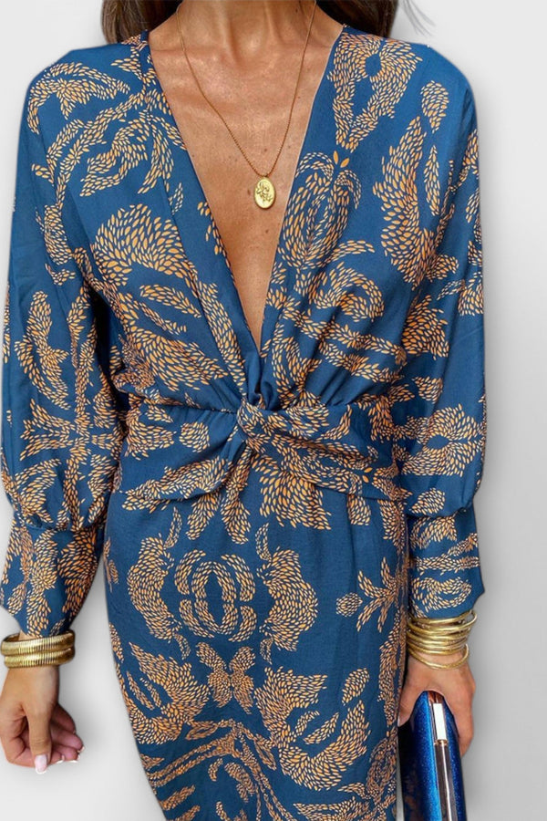 Oriana - Vestido elegante con mangas largas