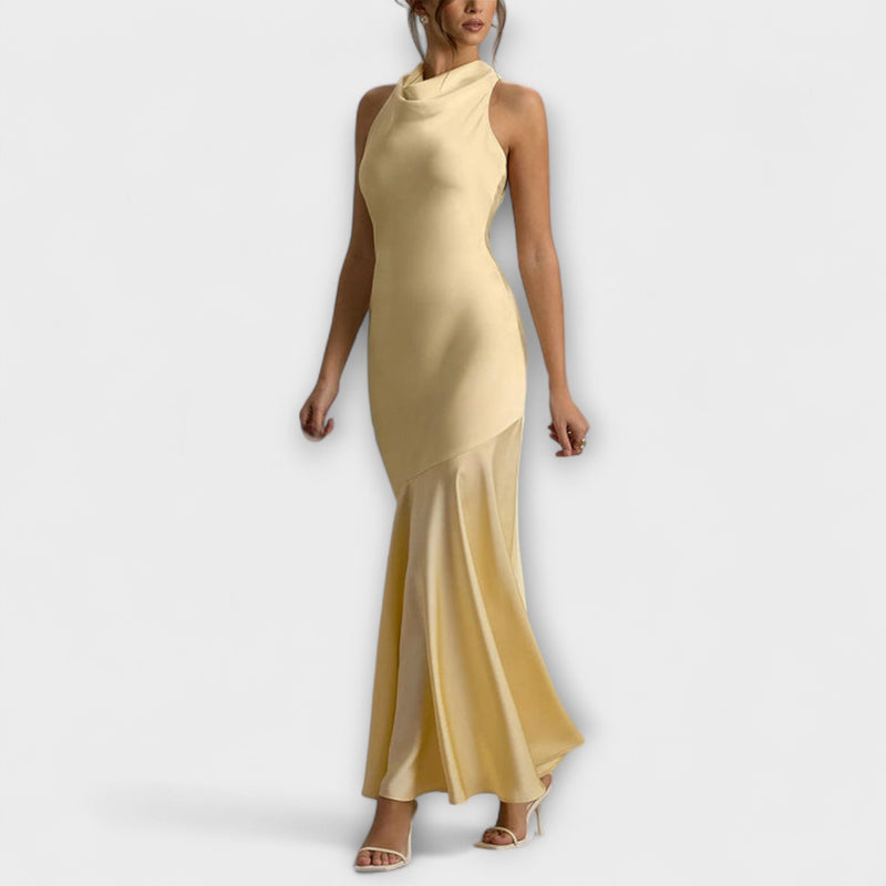 Lennon - Elegante Maxikleid aus Satin