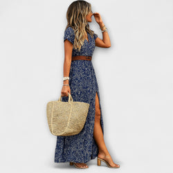 Sybella - Vestido Boho Maxivestido Ligero