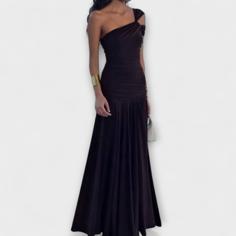 Margot - Vestido Maxilargo Off-Shoulder