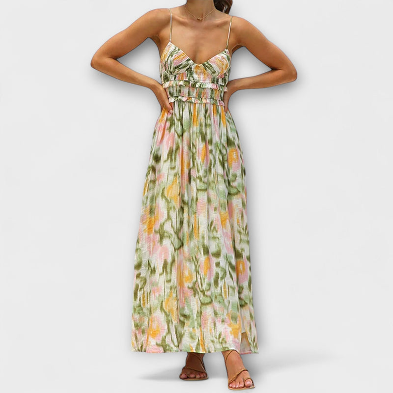 Annalise - Vestido Impreso Walk
