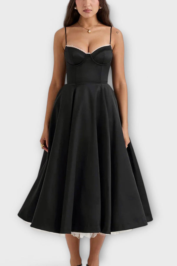 Mélie – Vestido de verano ligero con detalle de corsé