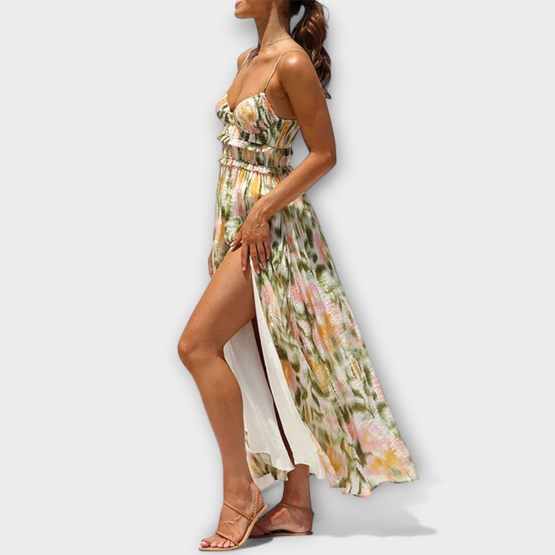 Annalise - Vestido Impreso Walk
