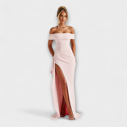 Gretchen - Vestido Maxi Esculpido en Santidad