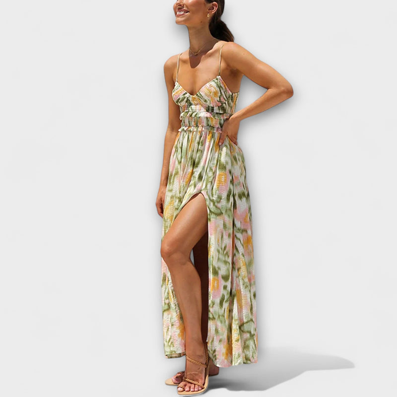 Annalise - Vestido Impreso Walk