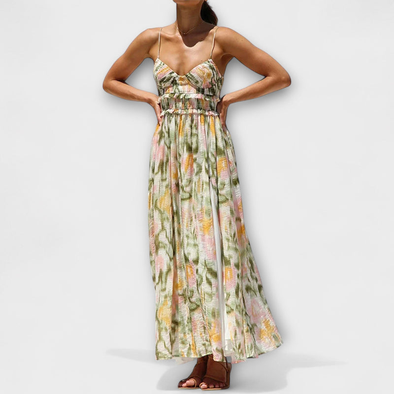 Annalise - Vestido Impreso Walk