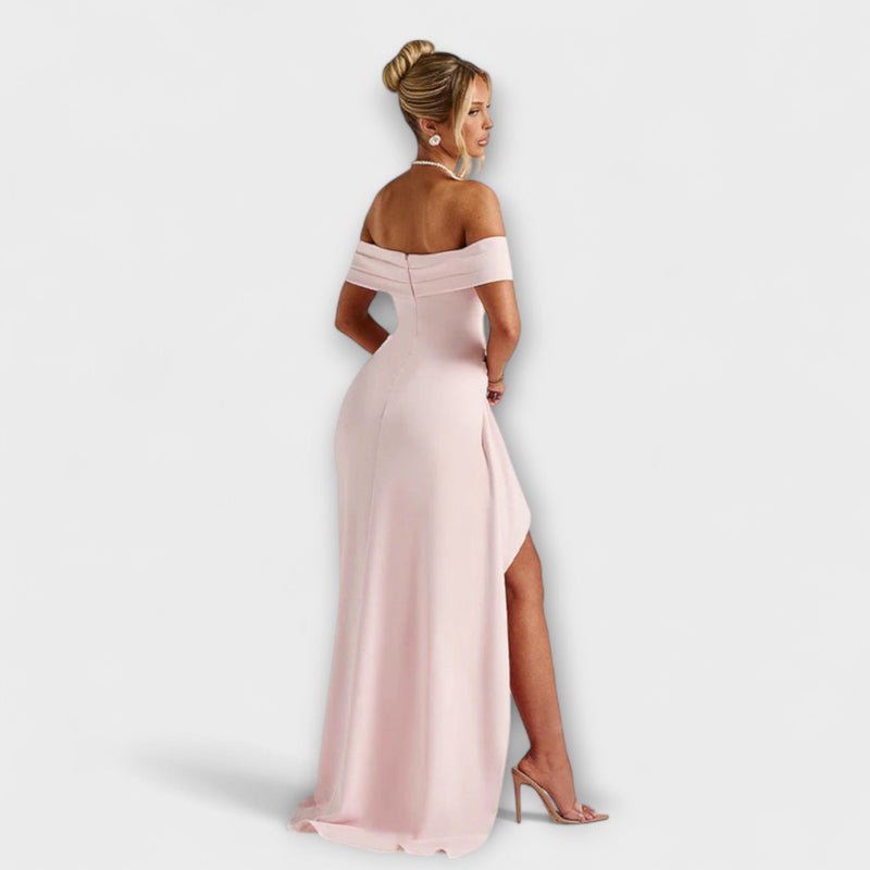 Gretchen - Vestido Maxi Esculpido en Santidad