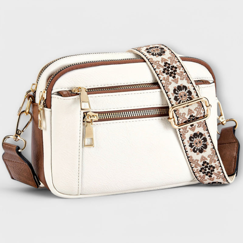 Lora. - Bolsa cruzada de cuero vegano