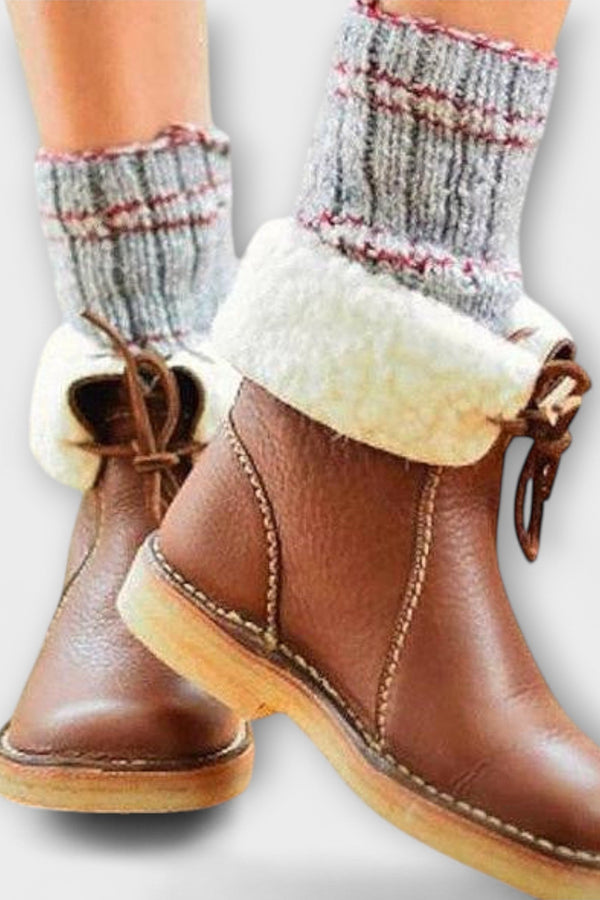 Botas impermeables con forro térmico