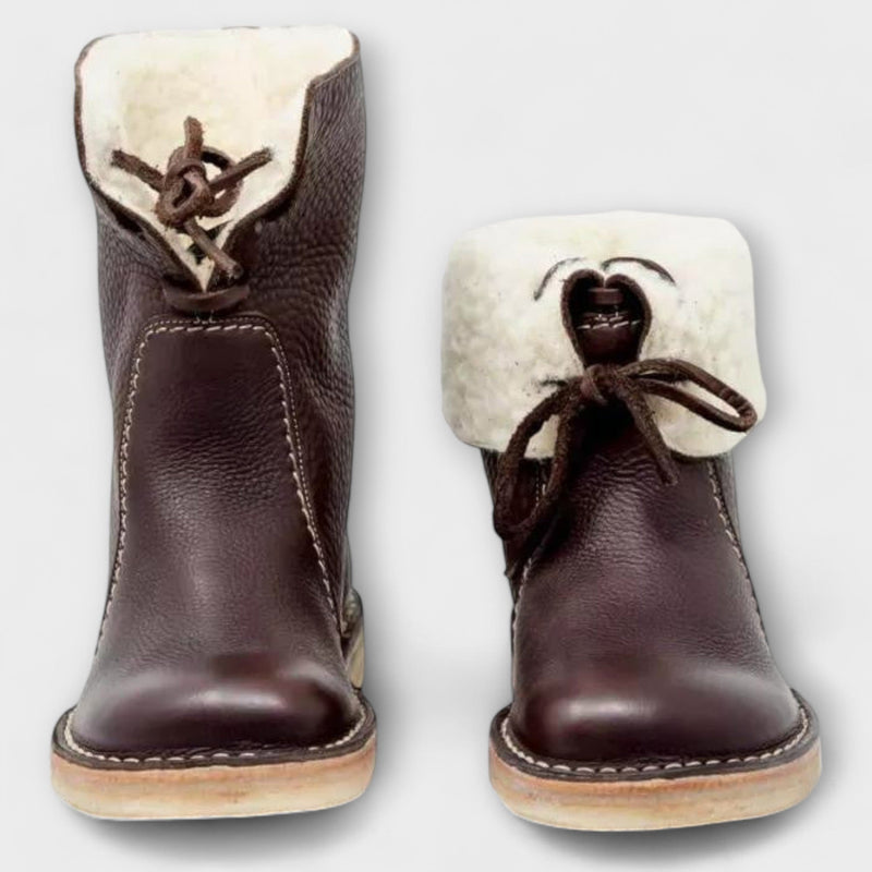 Botas impermeables con forro térmico