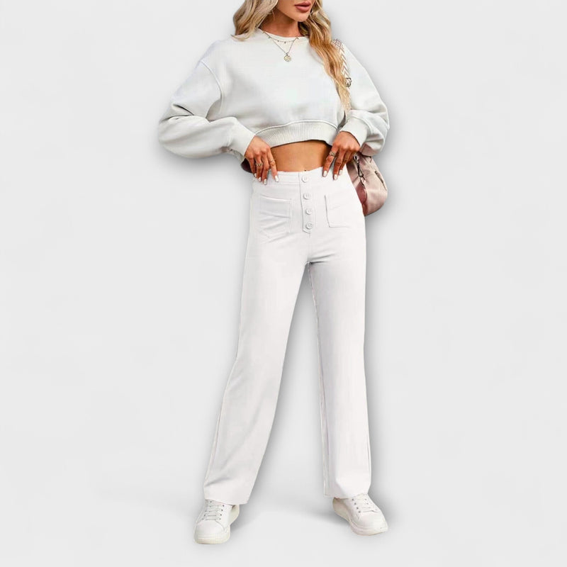 ComfyPlus - leggings elásticos de cintura alta