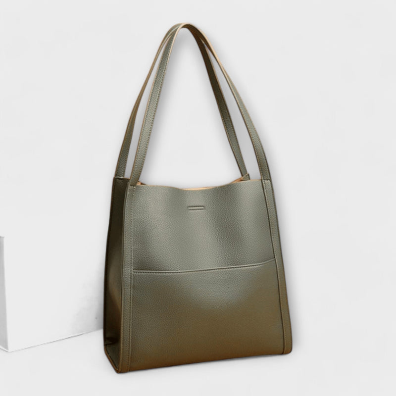 Bolsa de cuero hecha a mano