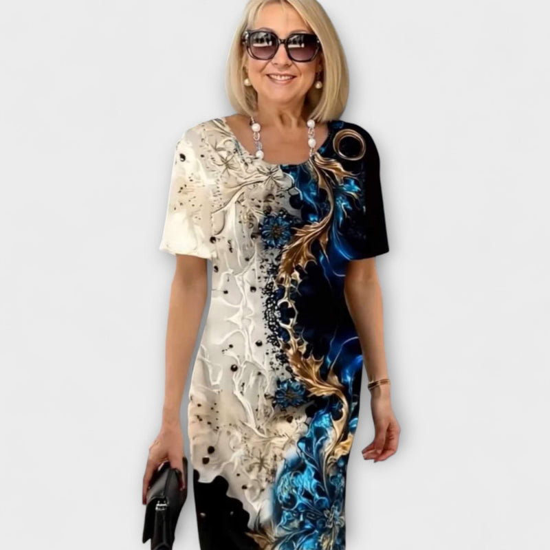Barbara - Vestido Brisa de Flores de Verano