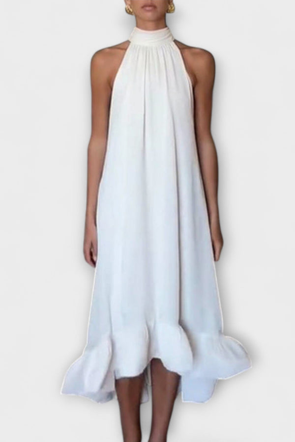 Emilia - Elegante vestido con volantes