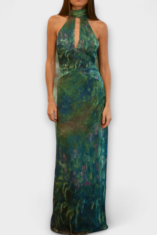 Maisie - Vestido Maxi Iris Monet