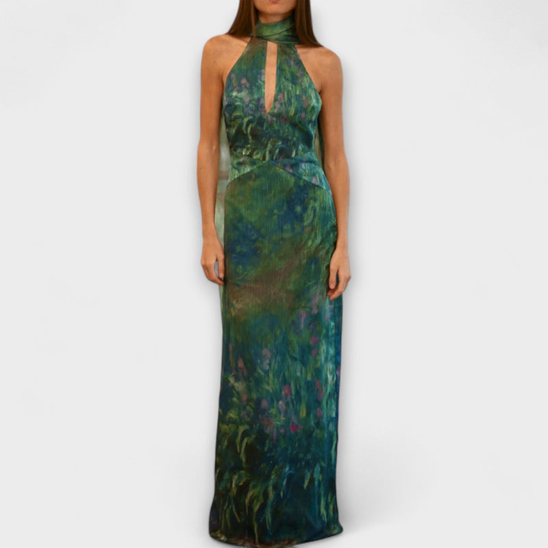 Maisie - Vestido Maxi Iris Monet
