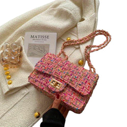 Elegante bolsa de hombro para damas