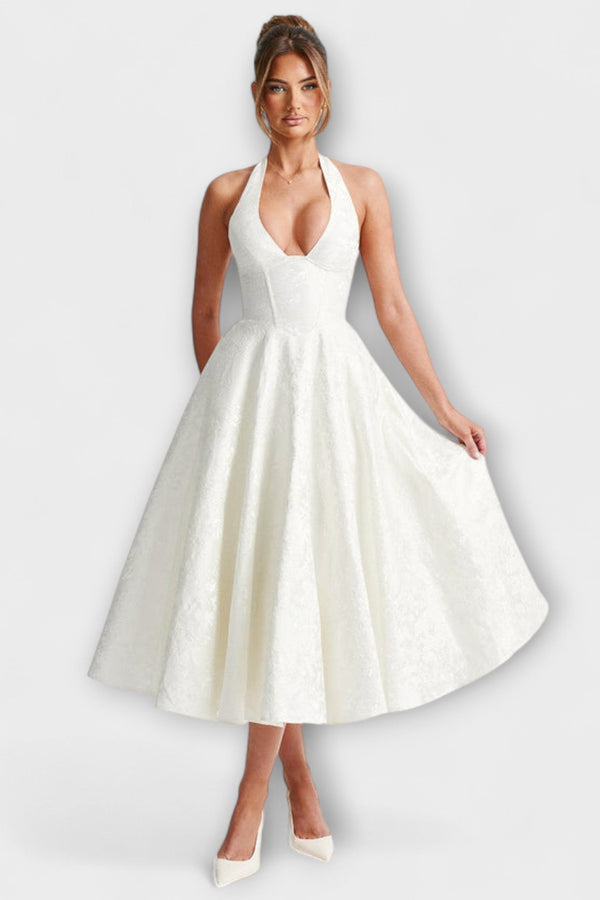 Catalina - Vestido Midi Romántico