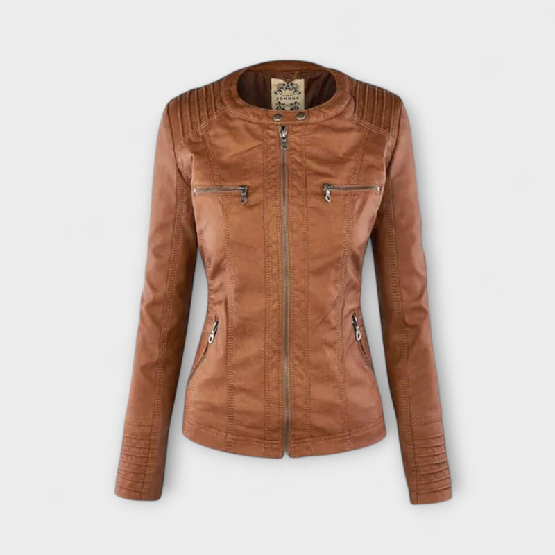 Amélie - La elegante y única chaqueta de cuero