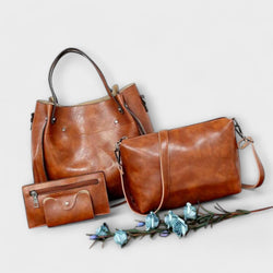 Lora. - Set de Bolsos Vintage de 4 Piezas