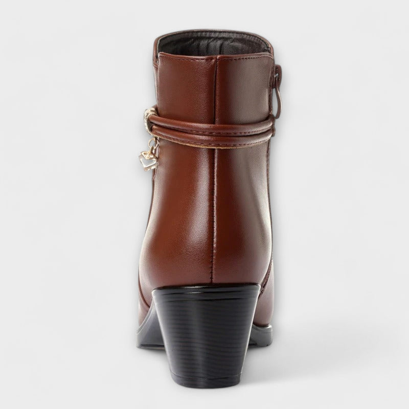 Frederika - Botas de invierno elegantes con cremallera