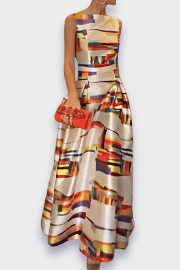 Babette - Vestido largo de tela premium