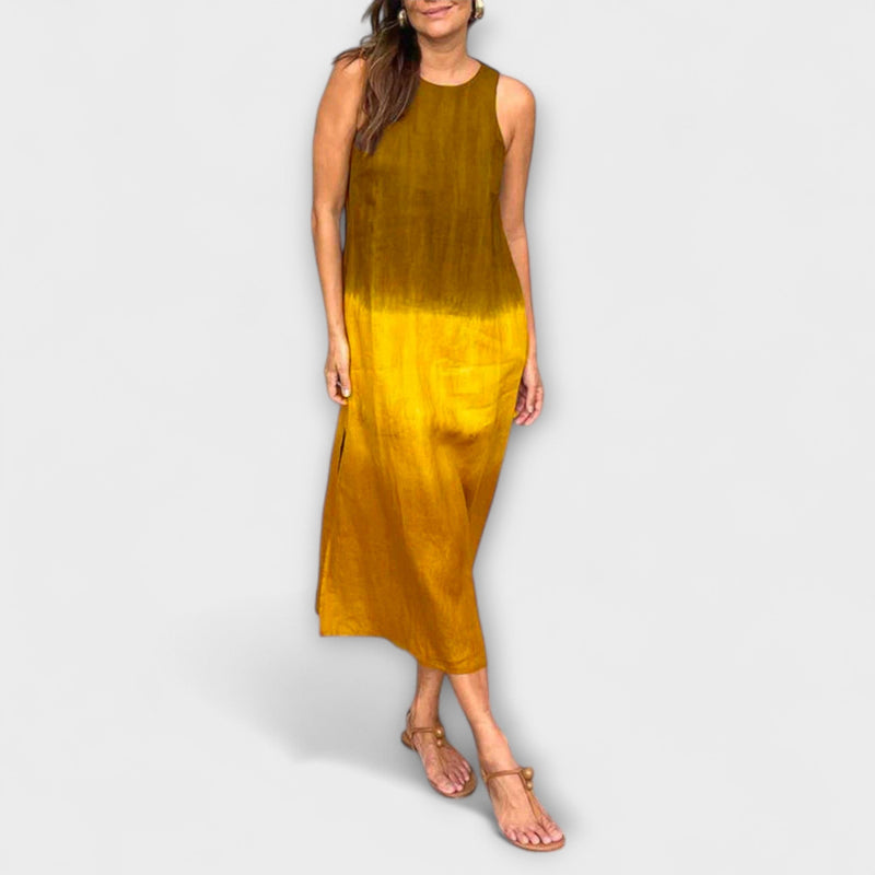 Edda - Vestido Elegante de Impresión
