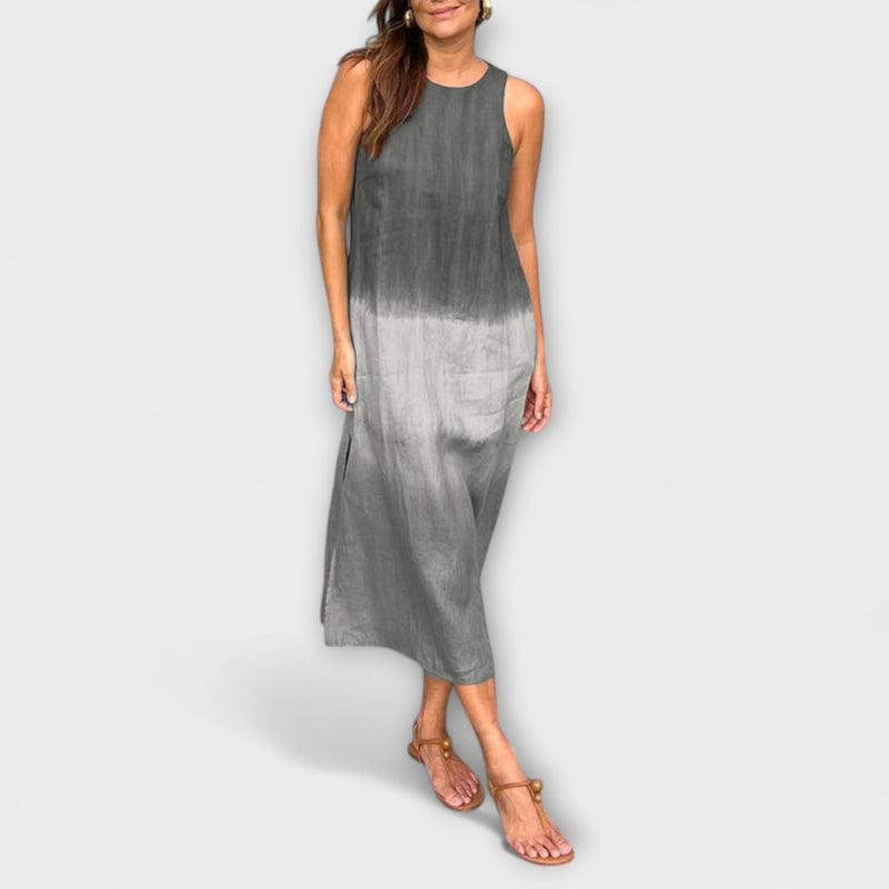 Edda - Vestido Elegante de Impresión