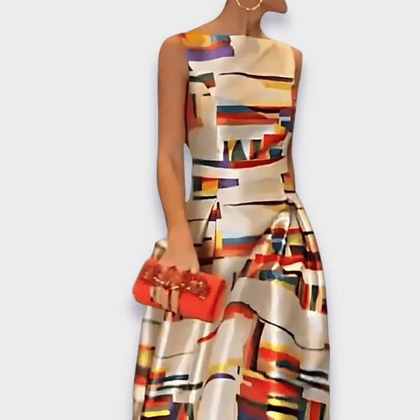 Babette - Vestido largo de tela premium