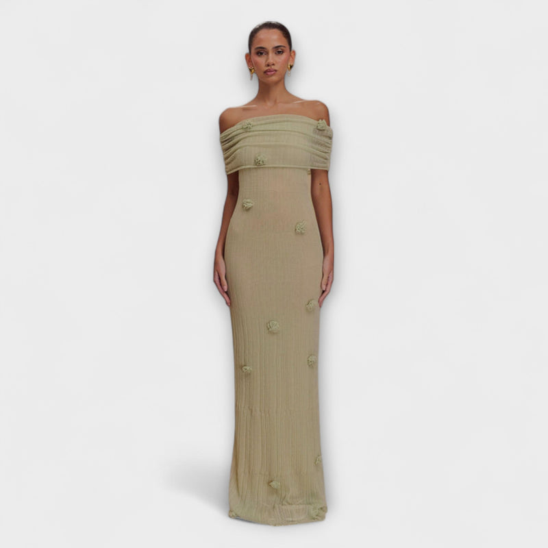 Erica - Vestido Maxilargo