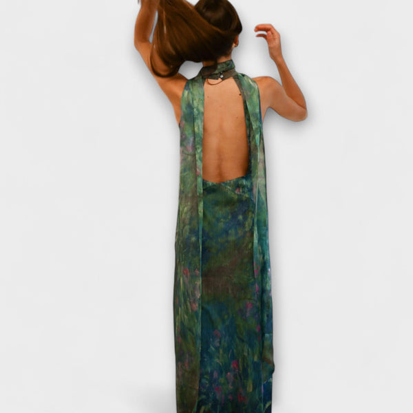 Maisie - Vestido Maxi Iris Monet