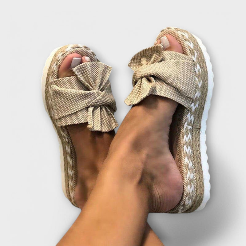 Solegenius - Sandalias con lazo
