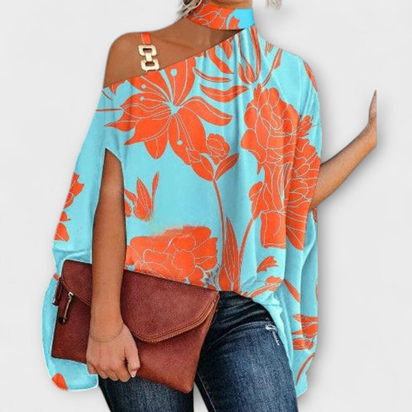 Blusa sin hombros para damas