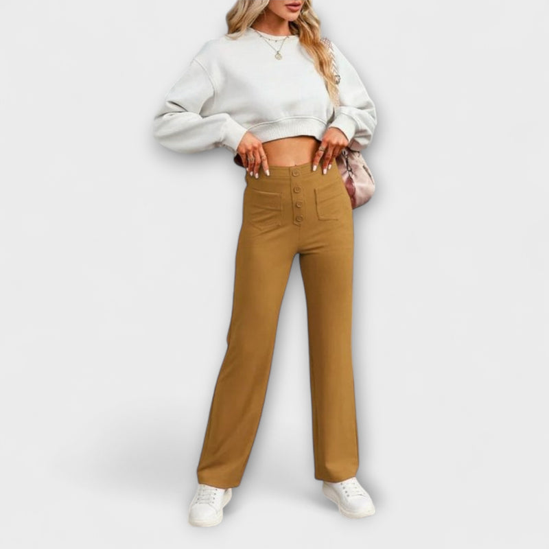 ComfyPlus - leggings elásticos de cintura alta