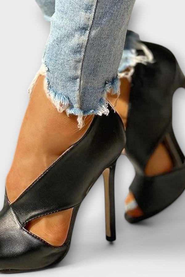 Sandalias Ortopédicas de Moda con Tacón Elegante