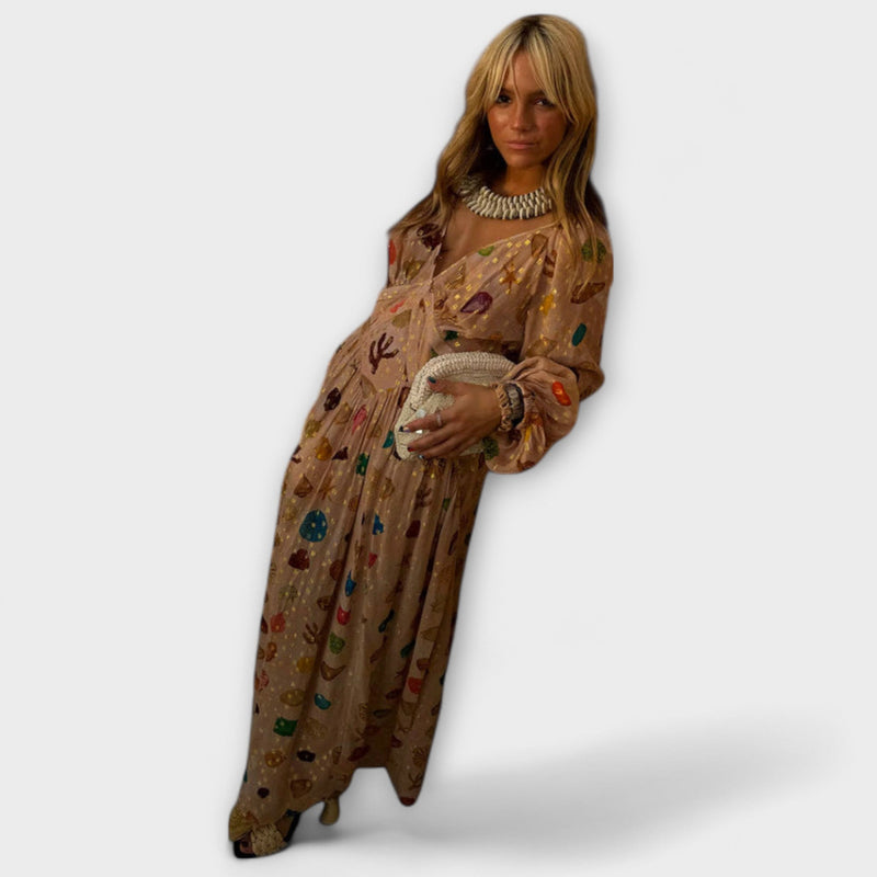 Lauren - Vestido Petite Shell Reign