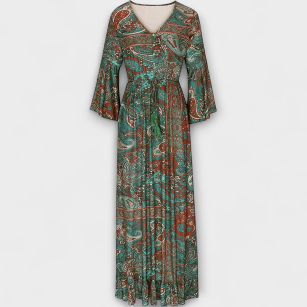 Renatilen - Vestido impreso para mujeres