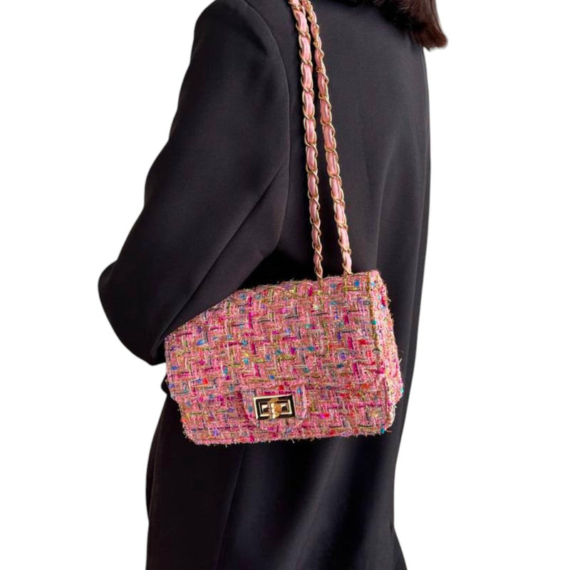 Elegante bolsa de hombro para damas