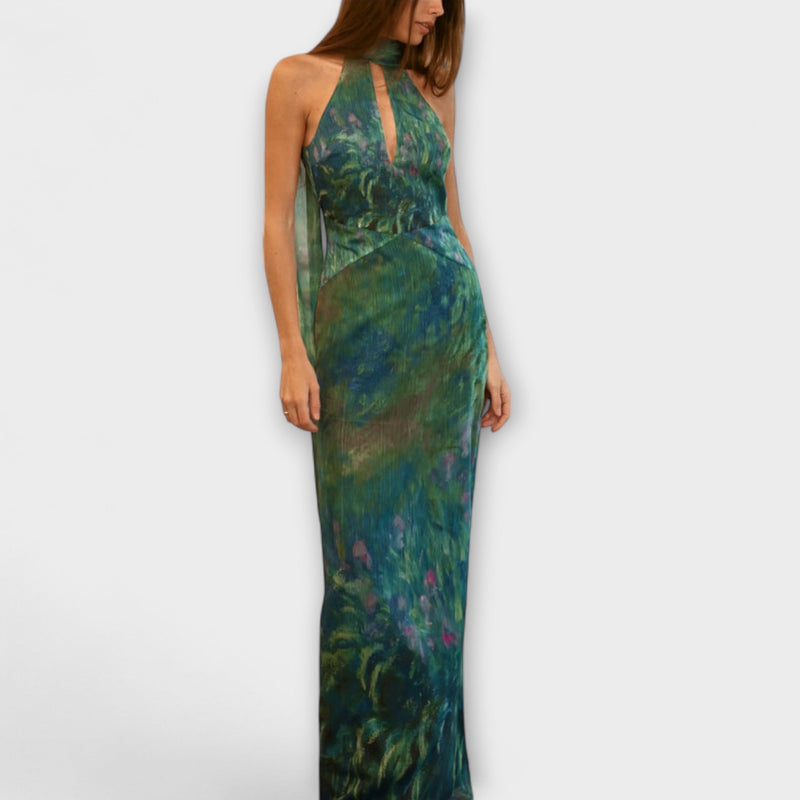 Maisie - Vestido Maxi Iris Monet