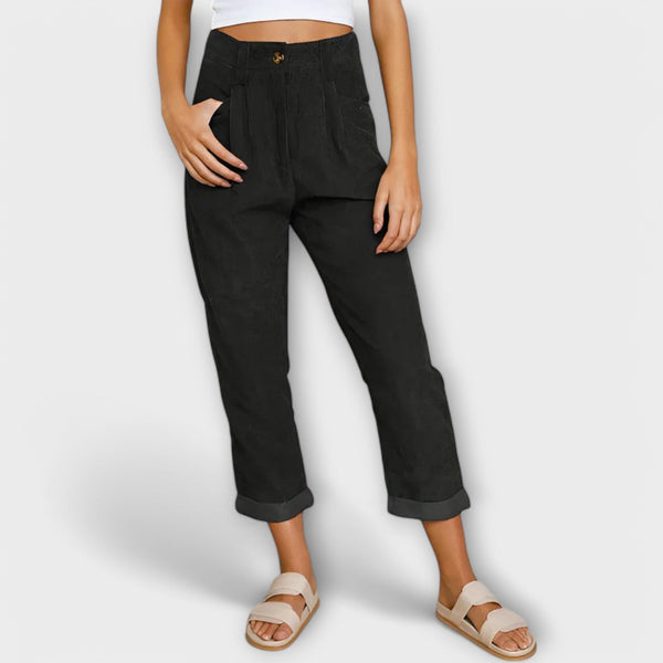 Jana - Pantalones de corduroy modernos