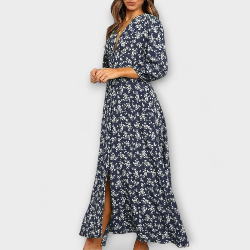 Vestido Maxí de Flores para Damas