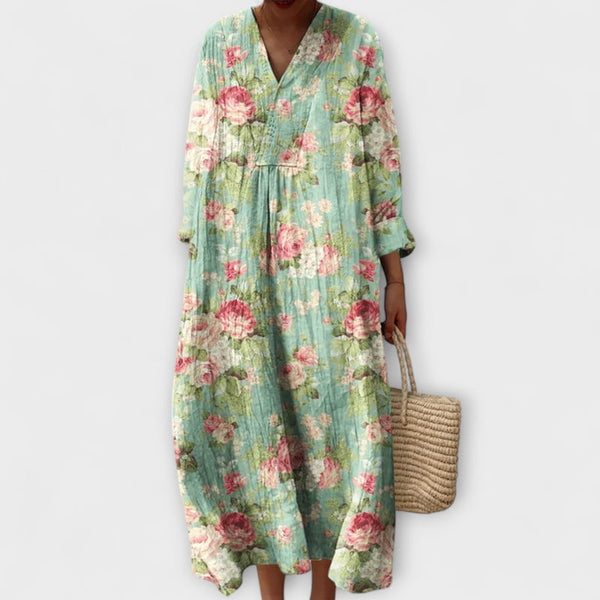 Anneliese – Vestido de algodón elegante para la primavera