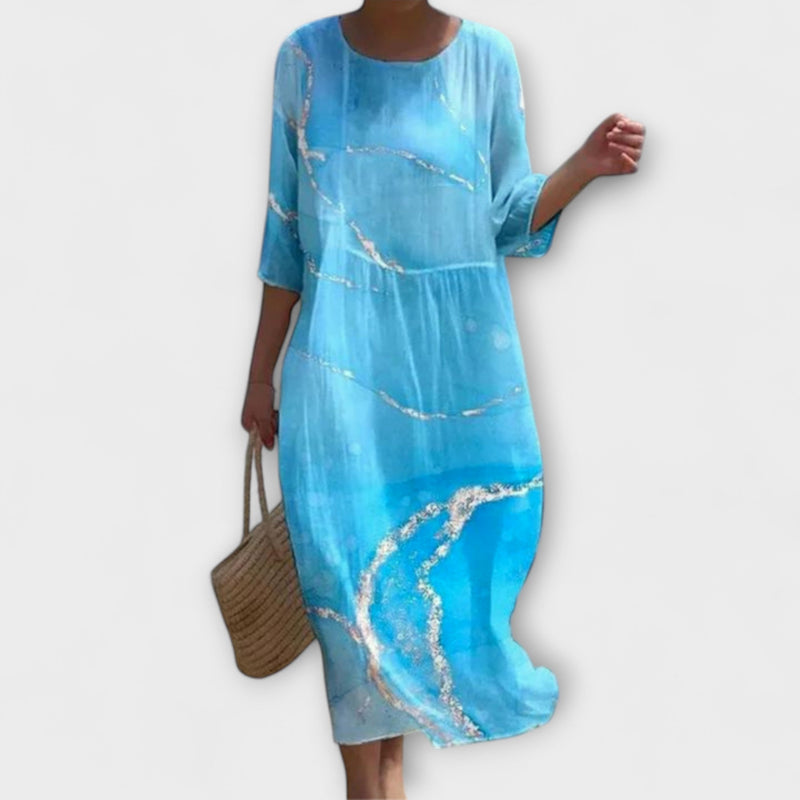 Miranda - Vestido Maxí Floral Elegante