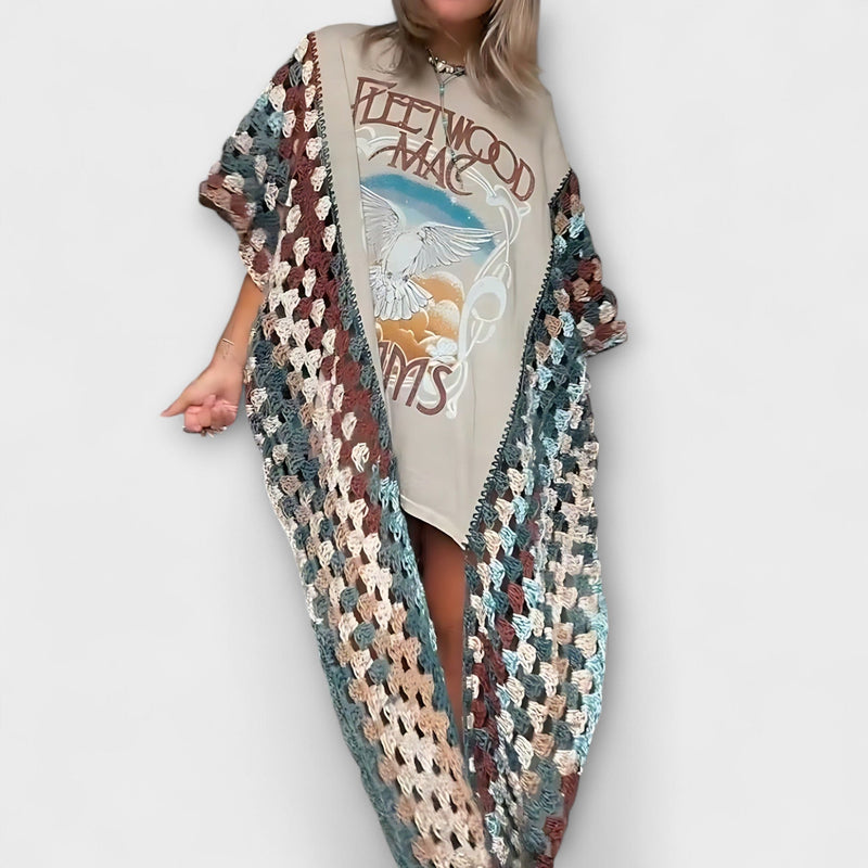 Molly - Camiseta de Ganchillo Cardina