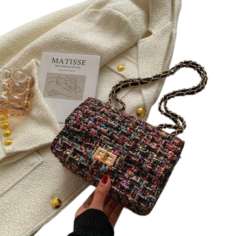 Elegante bolsa de hombro para damas