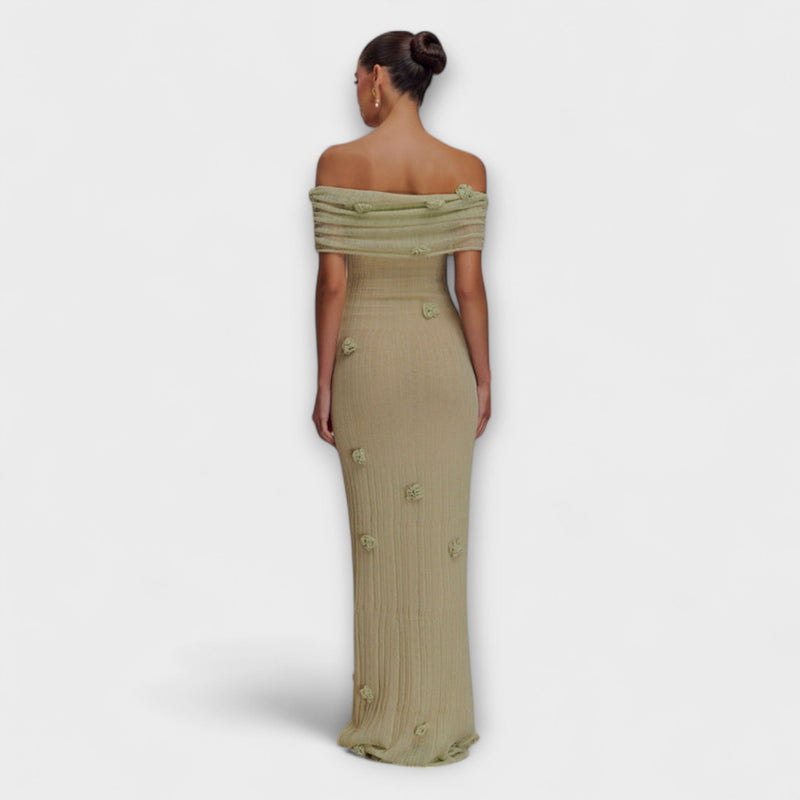 Erica - Vestido Maxilargo