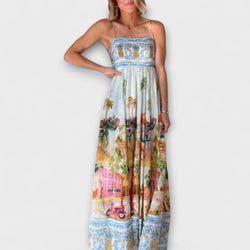 Lumen - Aracati Maxivestido Multicolor