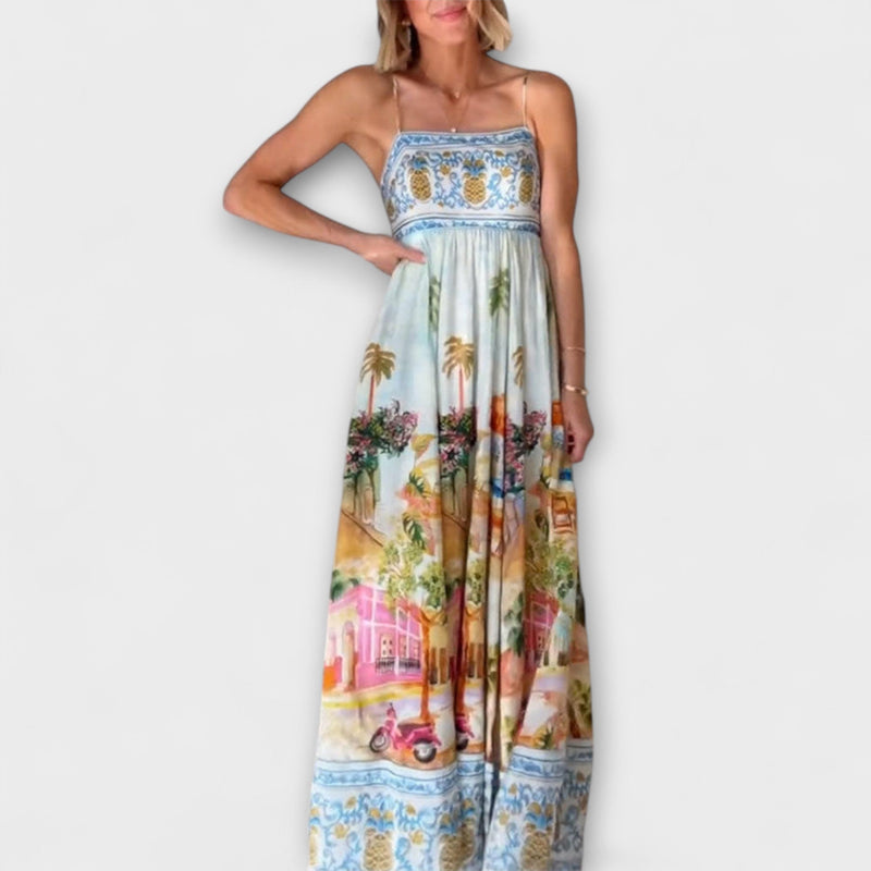 Lumen - Aracati Maxivestido Multicolor