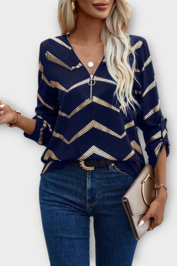 Emma - Blusa elegantemente atemporal