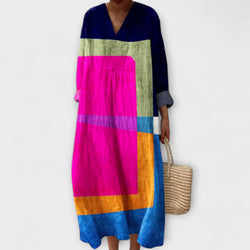Brunhilde – Vestido de algodón mezcla atemporal